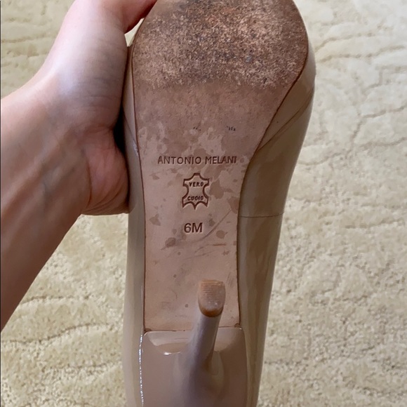 Antonio Melani beige heels - Picture 3 of 4